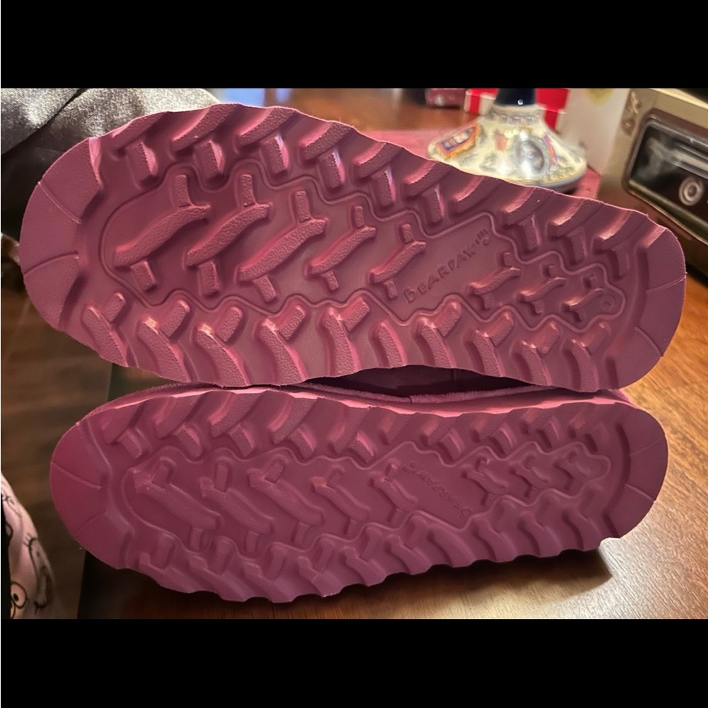 Bearpaw Light purple-pinkish Shorty Suede Boots - Picture 5 of 6